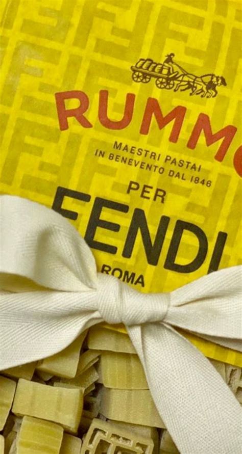 rummo per fendi|fendi rummo pasta show.